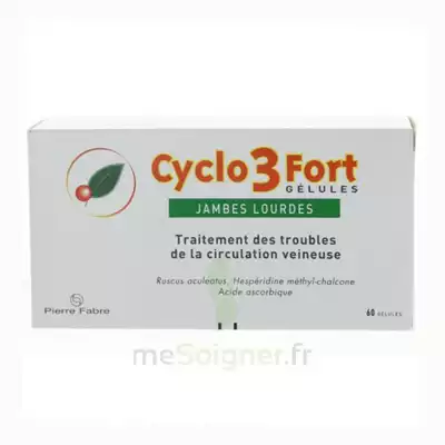 Cyclo 3 Fort, Gélule Plq/60 à DURMENACH